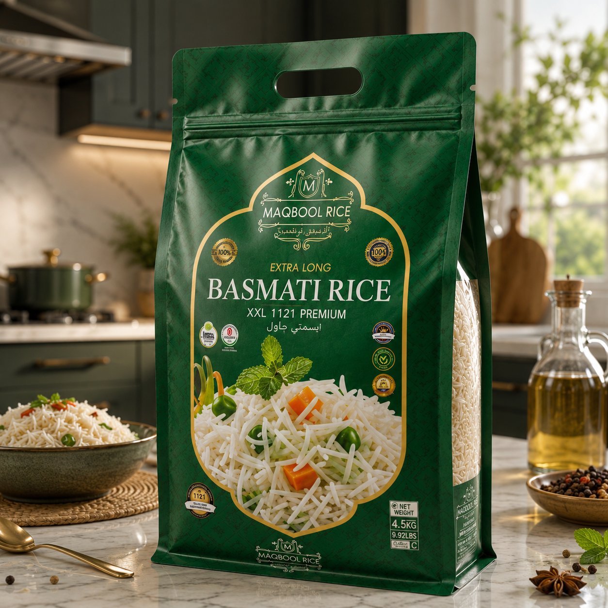 Maqbool Rice 1121 Basmati Rice